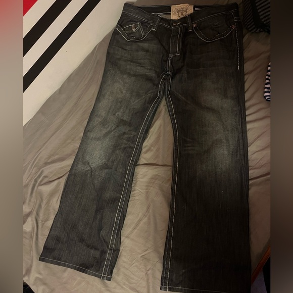 (SOLD) vintage division e jeans - Picture 2 of 4